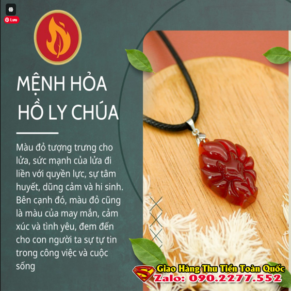 Hồ Ly Chúa - Mặt Dây Chuyền - Phong Thuỷ