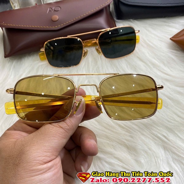 Kính ao american optical 12kgf 5 1/2 - Kính Mát Nam