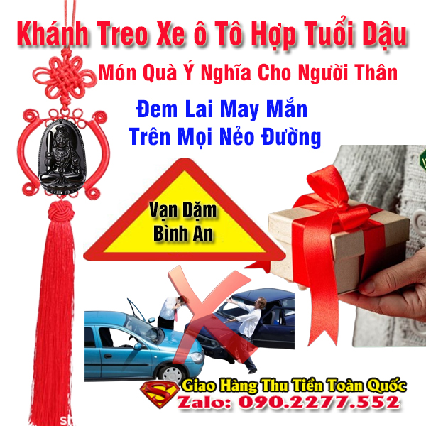 Khánh Treo Xe ô Tô - Dây Treo Xe ô Tô Phong Thuỷ