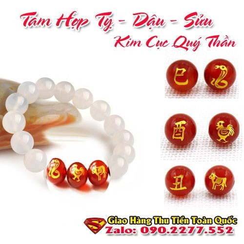 Vòng Tay Tam Hợp Tỵ Dậu Sửu - Vòng Tay Phong Thuỷ Hợp Tuổi Tỵ