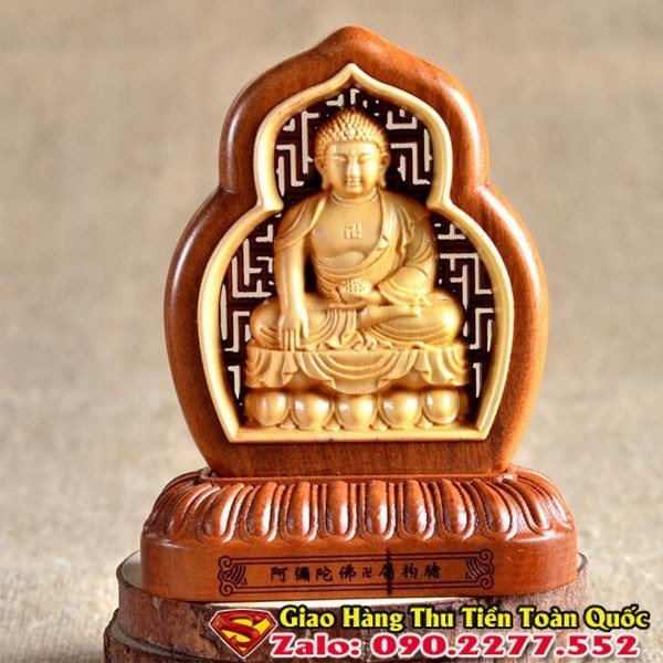 Tượng Phật Để Xe ô Tô Phật Đại Nhật Như Lai - Vật Phẩm Phong Thuỷ Hợp Tuổi Mùi